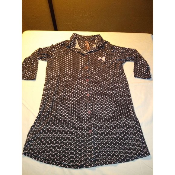 Betsey Johnson Button Down Sleep Shirt - Picture 2 of 3